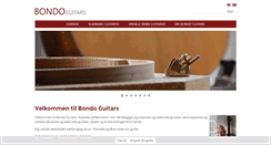 Desktop Screenshot of bondoguitars.com